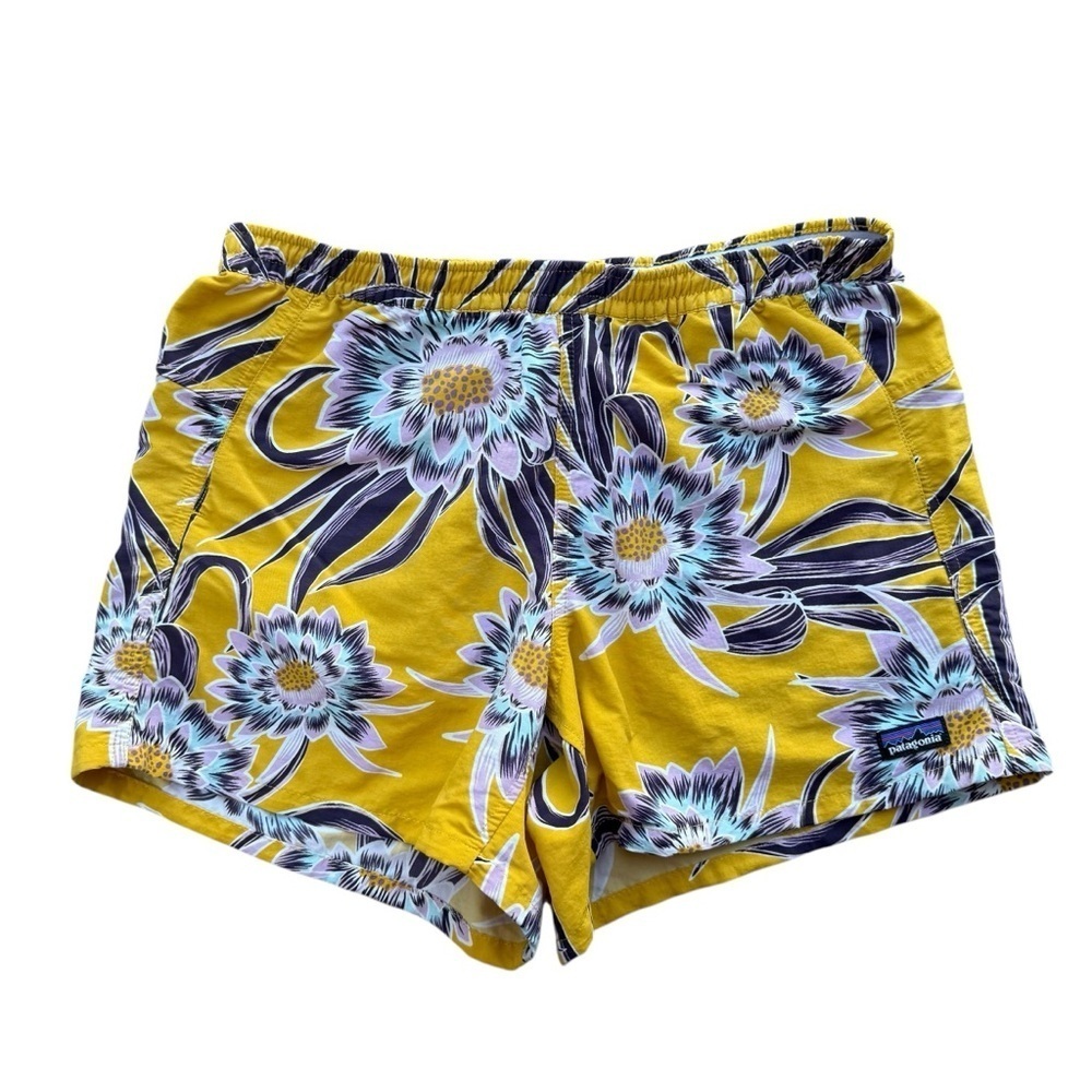 Patagonia Women’s Baggies Floral Print Shorts Size Small